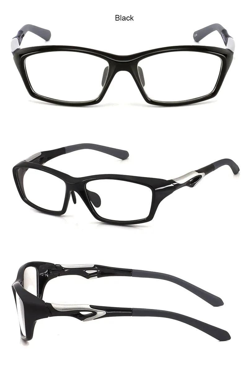 Hotochki Men's Full Rim TR90 Frame Sport Eyeglasses Tr8021