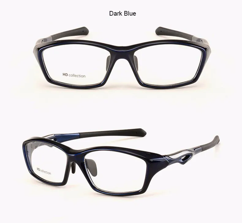 Hotochki Men's Full Rim TR90 Frame Sport Eyeglasses Tr8021