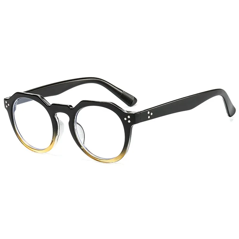 Hotochki Unisex Full Rim PC Plastic Resin Frame Eyeglasses 3395