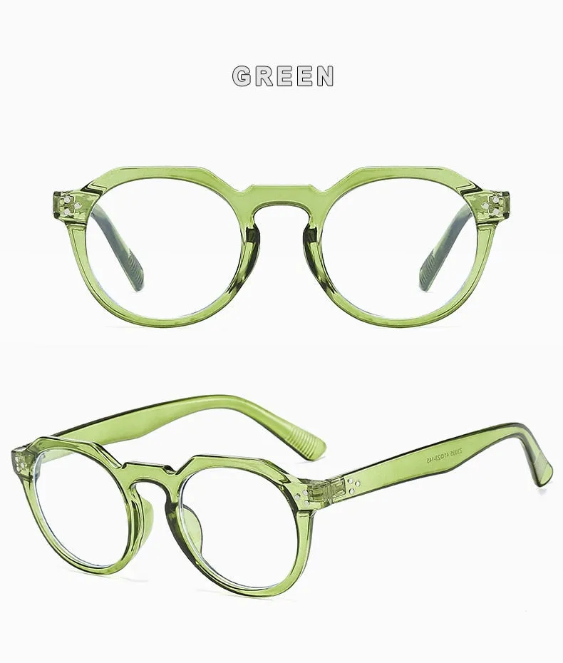 Hotochki Unisex Full Rim PC Plastic Resin Frame Eyeglasses 3395