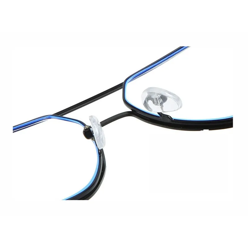 Hotony Unisex Full Rim Double Bridge Polygonal Alloy Frame Eyeglasses 60803