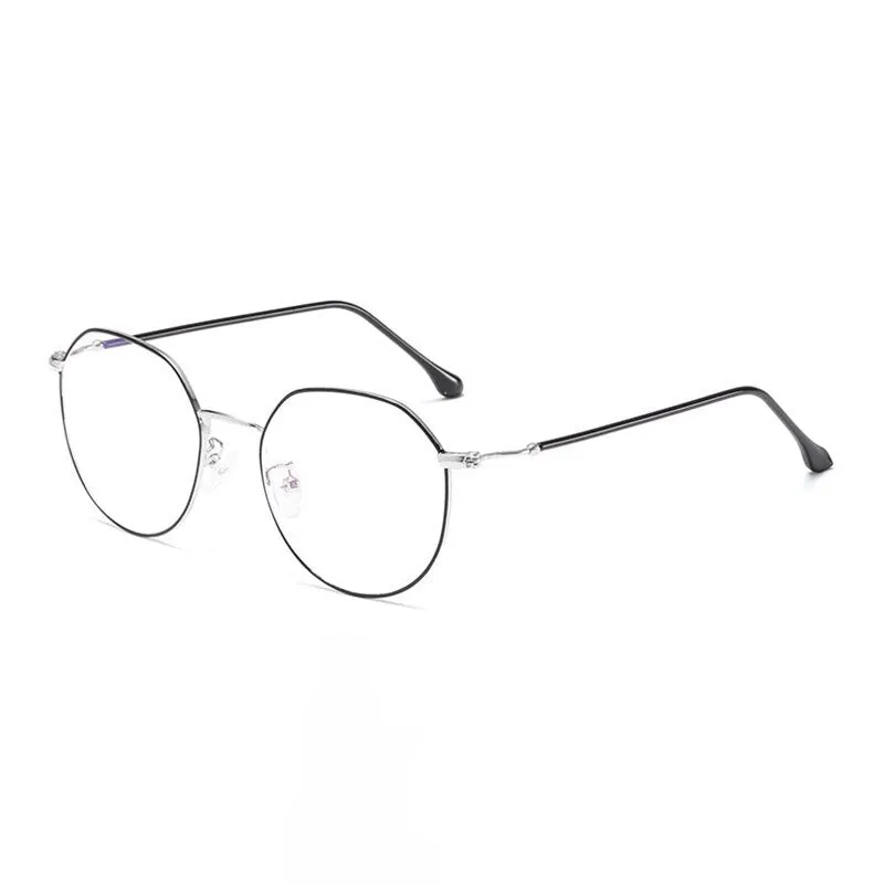 Hotony Unisex Full Rim Polygonal Alloy Frame Eyeglasses 1905