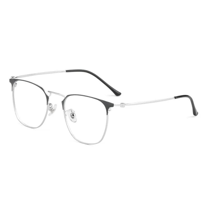 Hotony Unisex Full Rim Round Square Alloy Frame Eyeglasses 88006