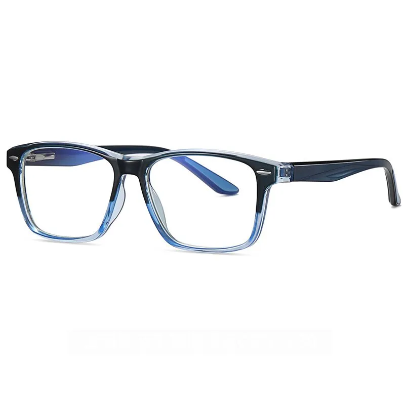 Hotony Unisex Full Rim Square TR 90 Frame Eyeglasses 2321