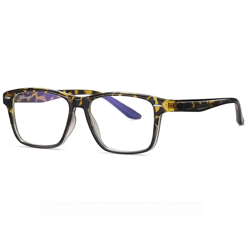 Hotony Unisex Full Rim Square TR 90 Frame Eyeglasses 2321