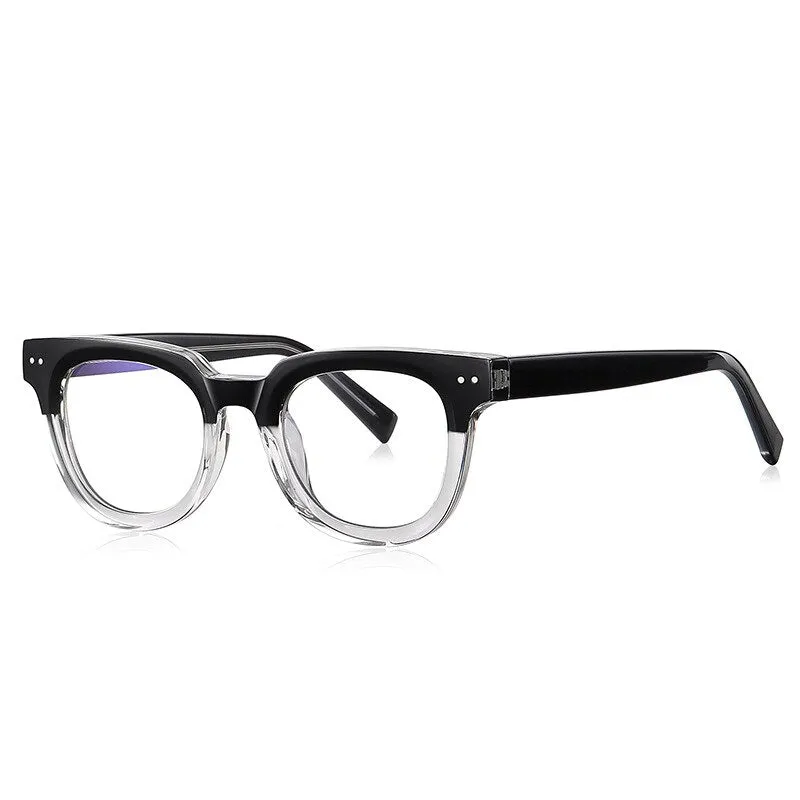 Hotony Women's Full Rim Square Cat Eye Tr 90 Eyeglasses 2120