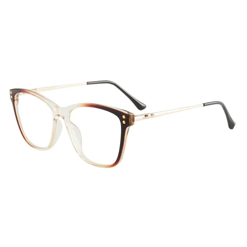 Hotony Women's Full Rim TR 90 Resin Cat Eye Frame Eyeglasses 7032