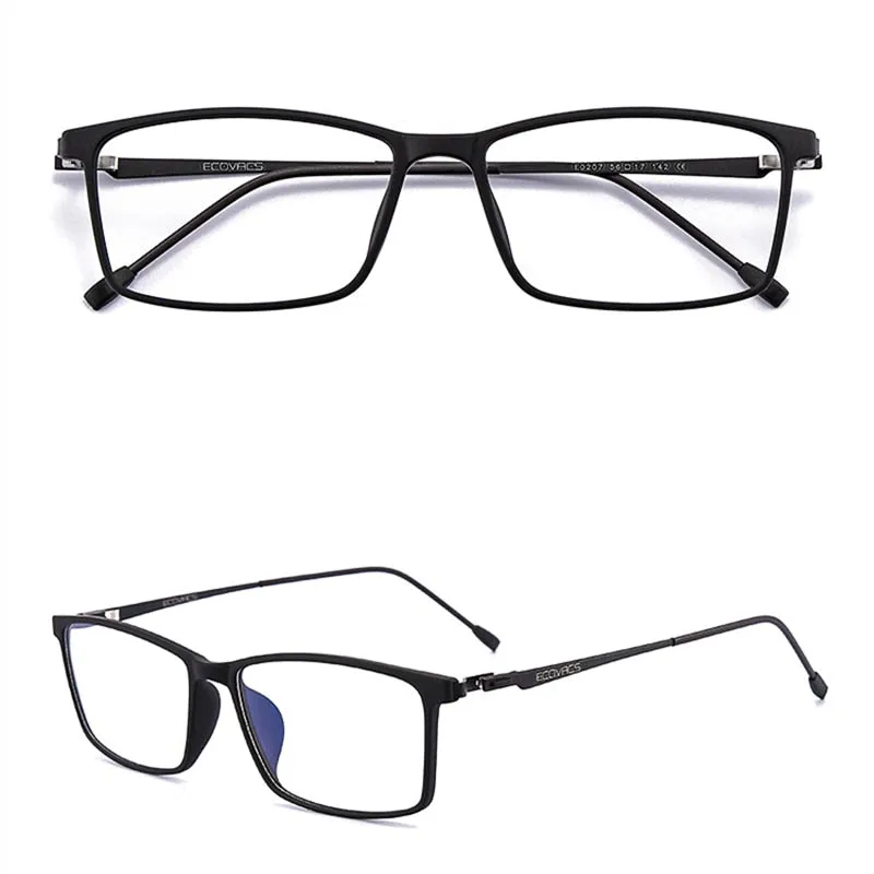 KatKani Men's Full Rim Alloy Screwless Frame Eyeglasses E0207