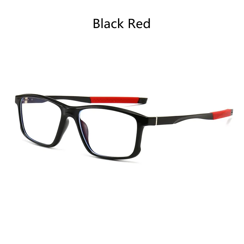 KatKani Men's Full Rim TR90 Aluminum Magnesium Square Frame Sports Eyeglasses 5827