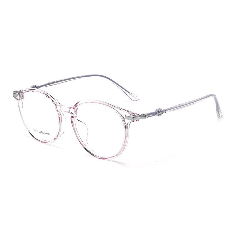 KatKani Women's Full Rim Round Square Tr 90 Ultem Eyeglasses 068818