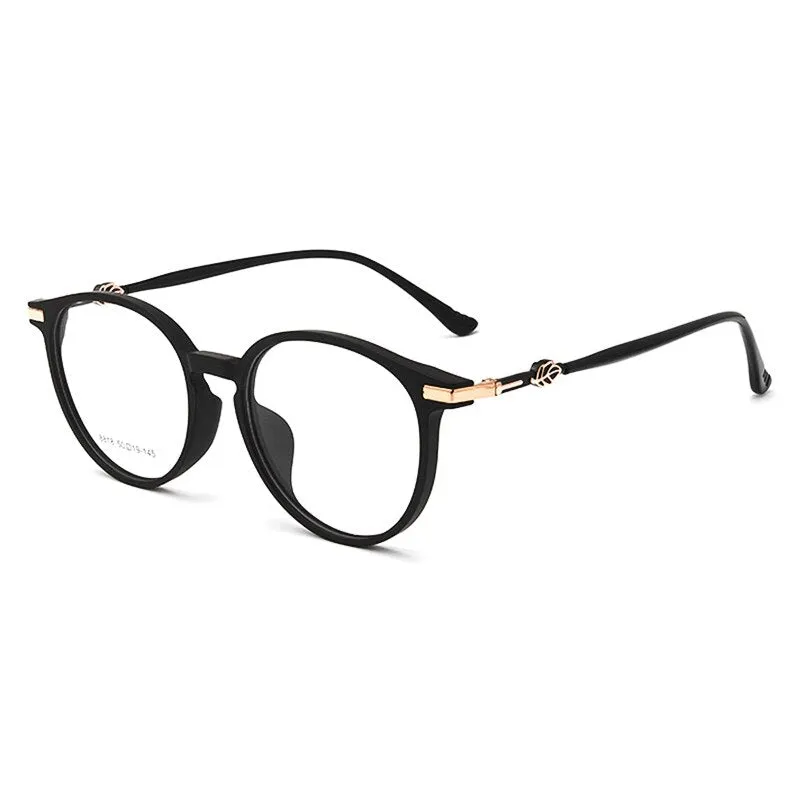 KatKani Women's Full Rim Round Square Tr 90 Ultem Eyeglasses 068818