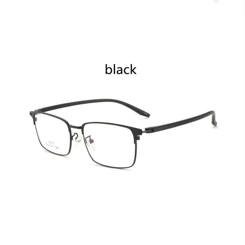 Kocolior Men's Full Rim Square Acetate Alloy Hyperopic Reading Glasses 2017