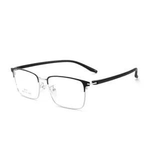 Kocolior Men's Full Rim Square Acetate Alloy Hyperopic Reading Glasses 2017