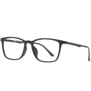 Kocolior Unisex Full Rim Square Titanium Tr 90 Eyeglasses 8808