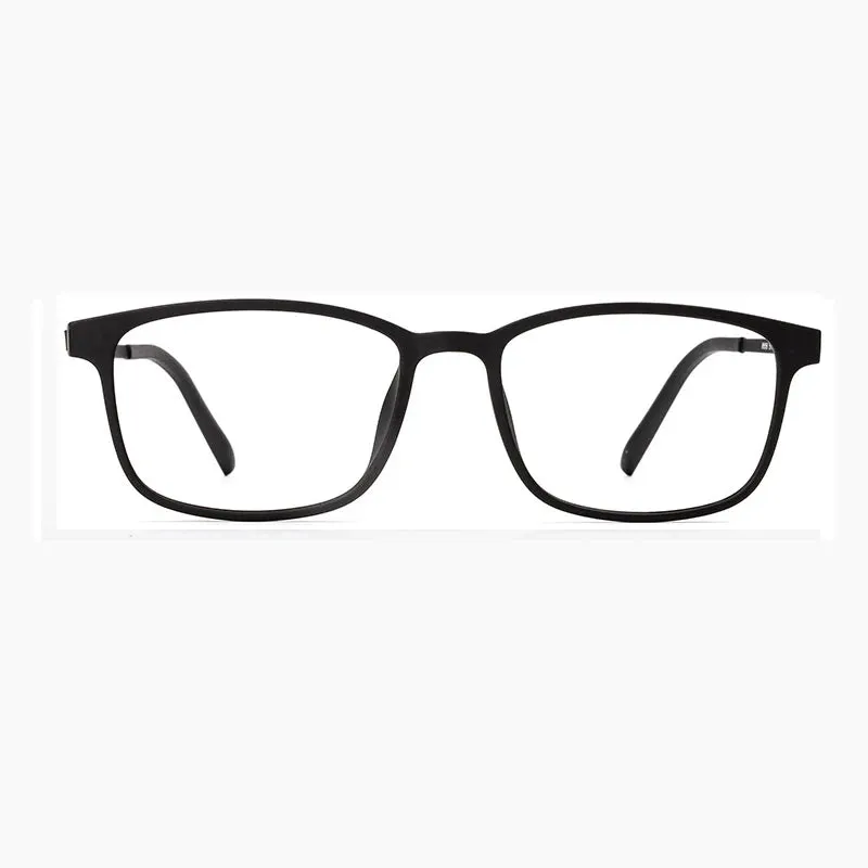 Kocolior Unisex Full Rim Square Tr 90 Eyeglasses 8856