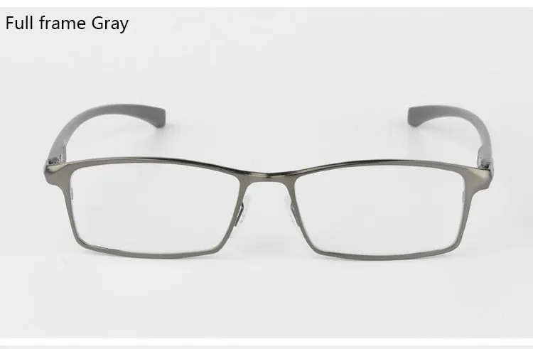 Men's Titanium Alloy Frame Half/Full Rim Eyeglasses 9064 9065