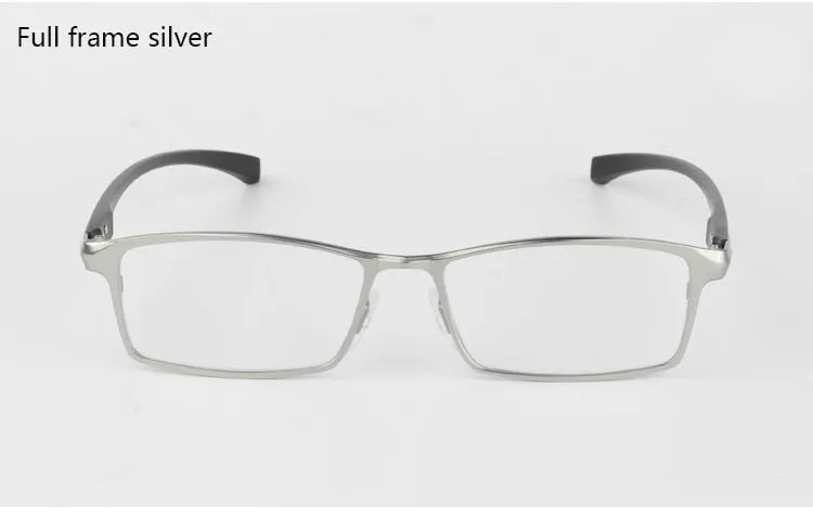 Men's Titanium Alloy Frame Half/Full Rim Eyeglasses 9064 9065