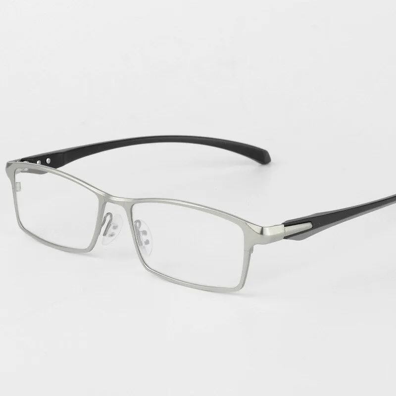 Men's Titanium Alloy Frame Half/Full Rim Eyeglasses 9064 9065