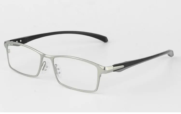 Men's Titanium Alloy Frame Half/Full Rim Eyeglasses 9064 9065