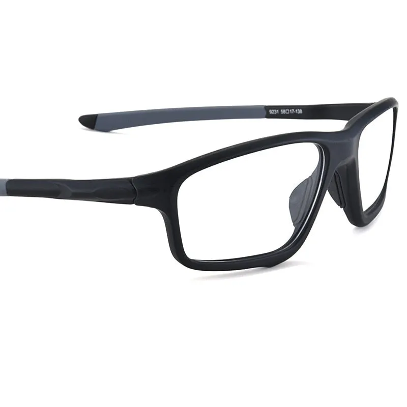 Men's TR90 Full Rim Frame Sports Eyeglasses Zt9231