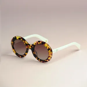 Monarch Redd Ilysse Demi Brown Vintage Sunglasses