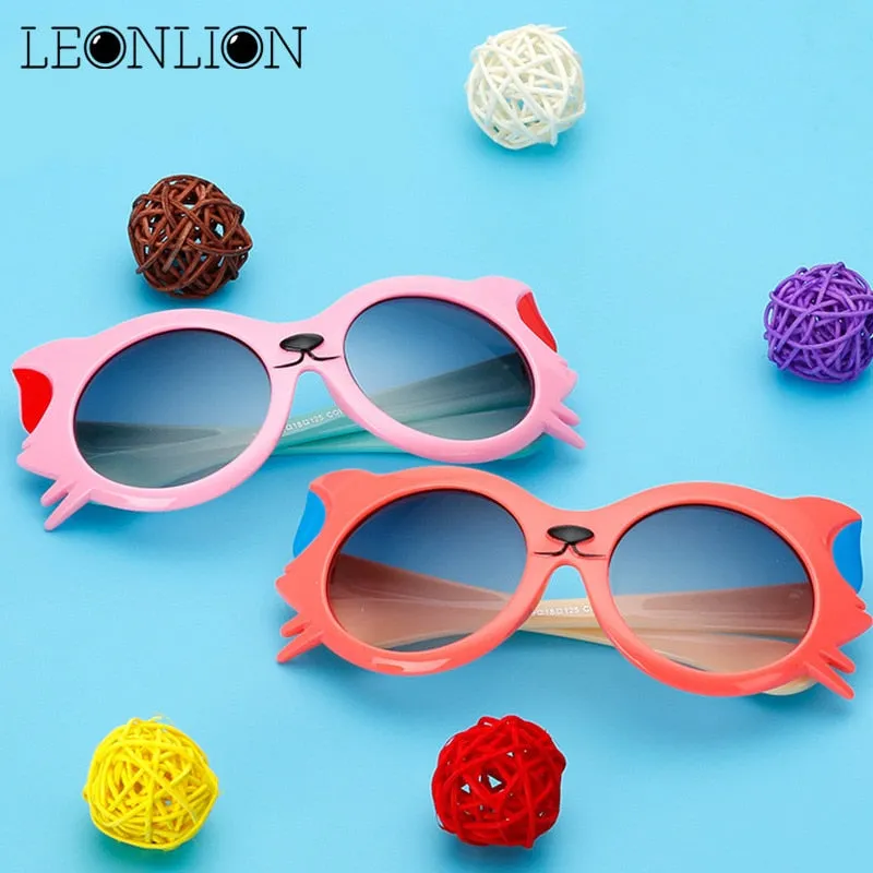 New Cartoon Fox Sunglasses Children Travel Outdoor