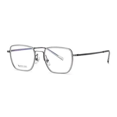 Ralferty Unisex Full Rim Square Titanium Acetate Eyeglasses Dt2318