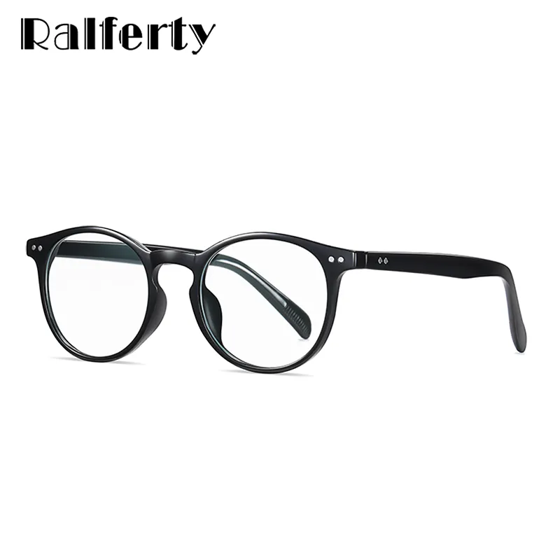 Ralferty Women's Eyeglasses Round Anti Blue Light D2301