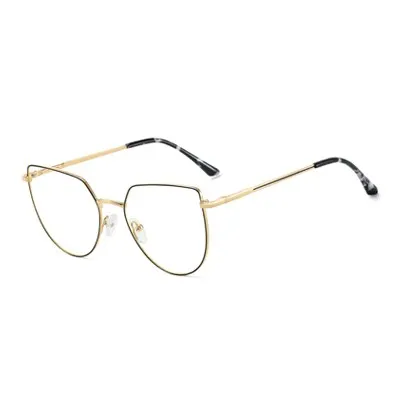 Ralferty Women's Full Rim Flat Top Cat Eye Alloy Eyeglasses F91211