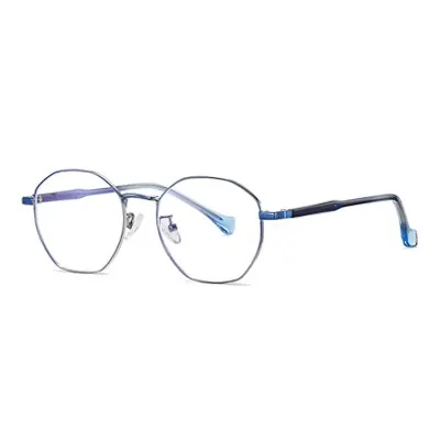 Ralferty Women's Full Rim Irregular Polygon Alloy Eyeglasses D218