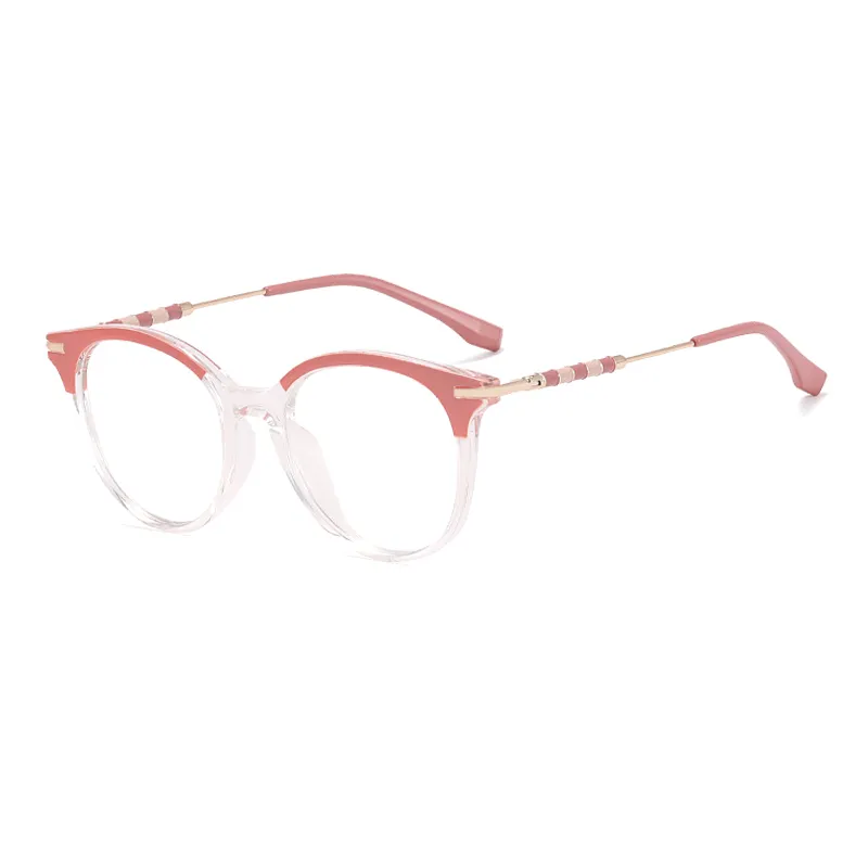 Ralferty Women's Full Rim Round Acetate Eyeglasses F81097