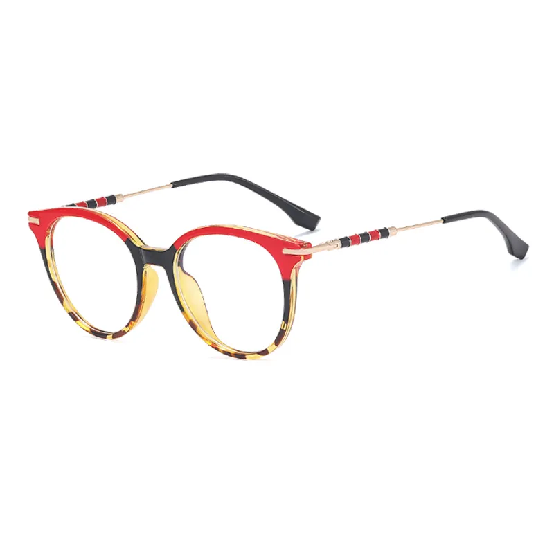 Ralferty Women's Full Rim Round Acetate Eyeglasses F81097