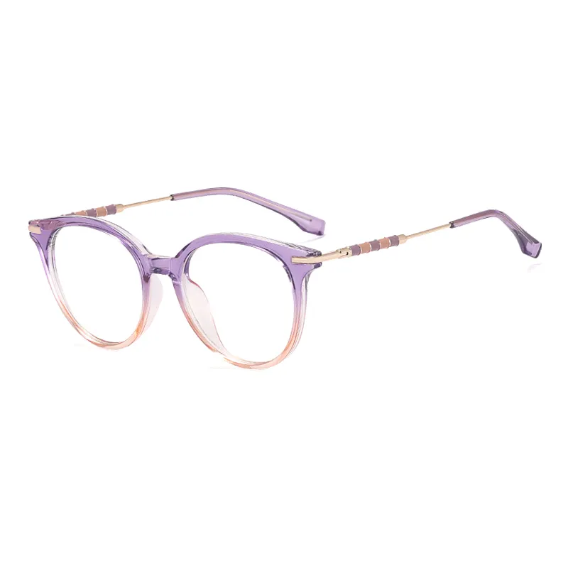 Ralferty Women's Full Rim Round Acetate Eyeglasses F81097