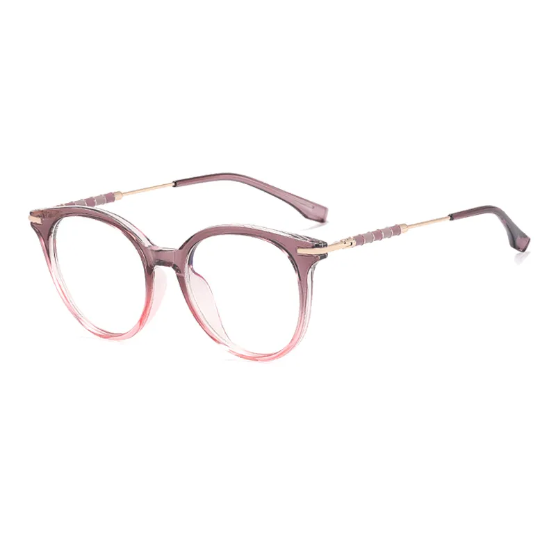 Ralferty Women's Full Rim Round Acetate Eyeglasses F81097