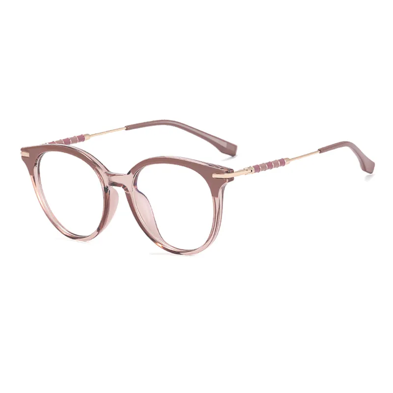 Ralferty Women's Full Rim Round Acetate Eyeglasses F81097