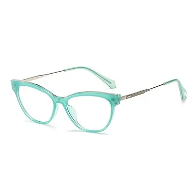 Ralferty Women's Full Rim Square Cat Eye Tr 90 Acetate Eyeglasses D836