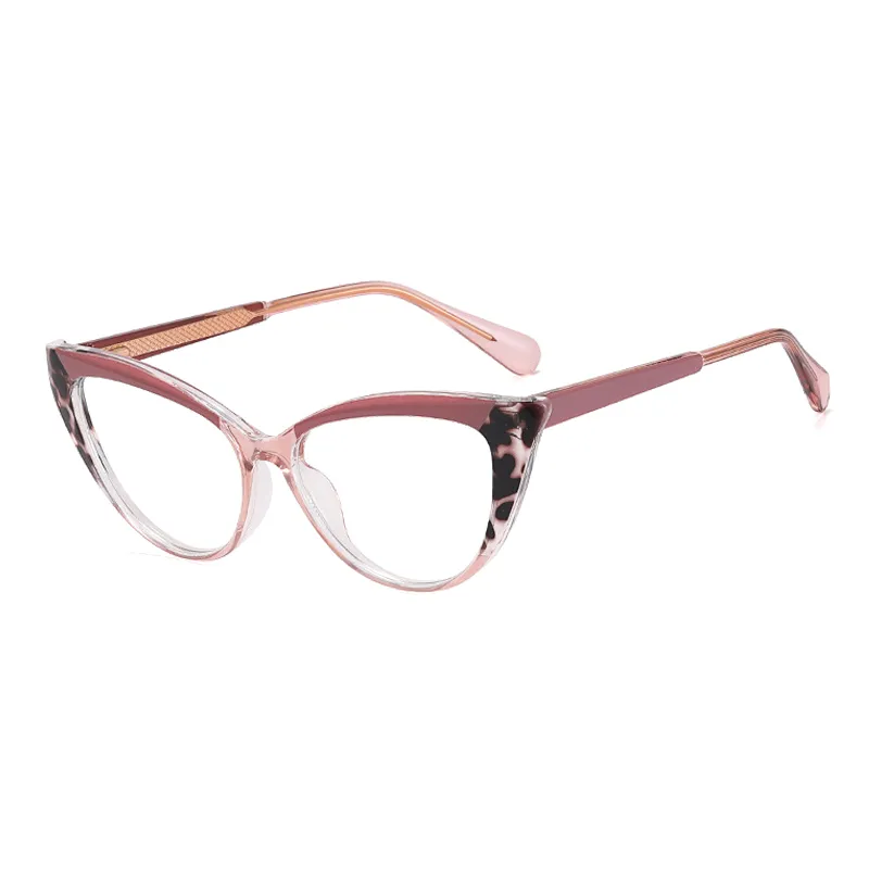 Ralferty Women's Full Rim Square Cat Eye Tr 90 Acetate Eyeglasses F81051