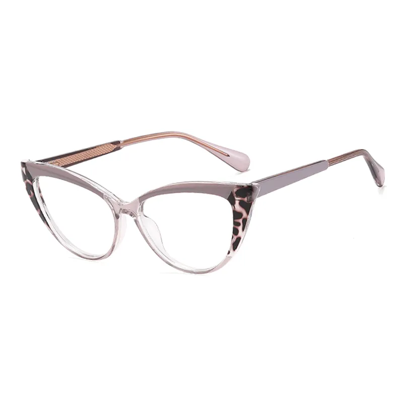 Ralferty Women's Full Rim Square Cat Eye Tr 90 Acetate Eyeglasses F81051