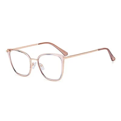 Ralferty Women's Full Rim Square Cat Eye Tr 90 Acetate Eyeglasses F82013