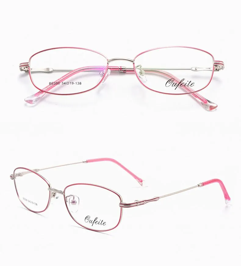 Reven Jate Full Rim Rectangle Eyeglasses Alloy Women's 050