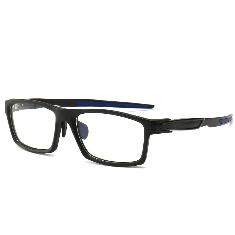 Reven Jate Men's Full Rim Square Tr 90 Aluminum Eyeglasses 6601