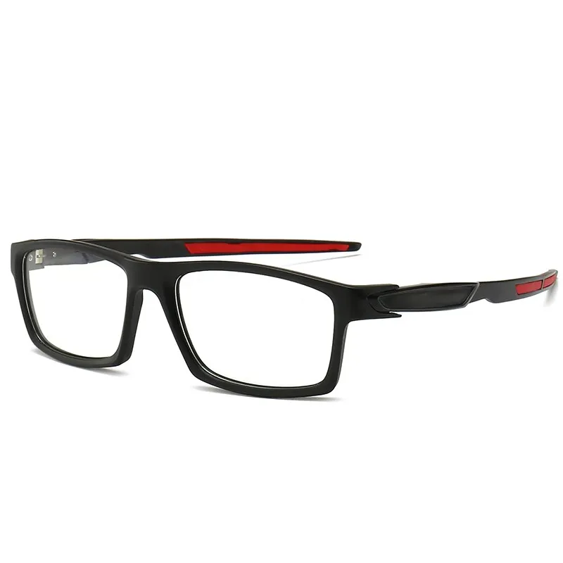 Reven Jate Men's Full Rim Square Tr 90 Aluminum Eyeglasses 6601