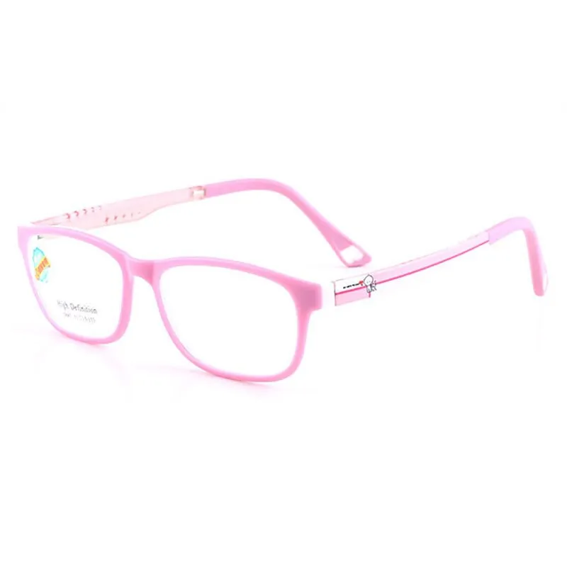 Reven Jate Unisex Children's Full Rim Square Tr 90 Silicone Eyeglasses 5683