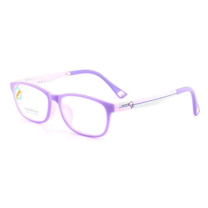 Reven Jate Unisex Children's Full Rim Square Tr 90 Silicone Eyeglasses 5683