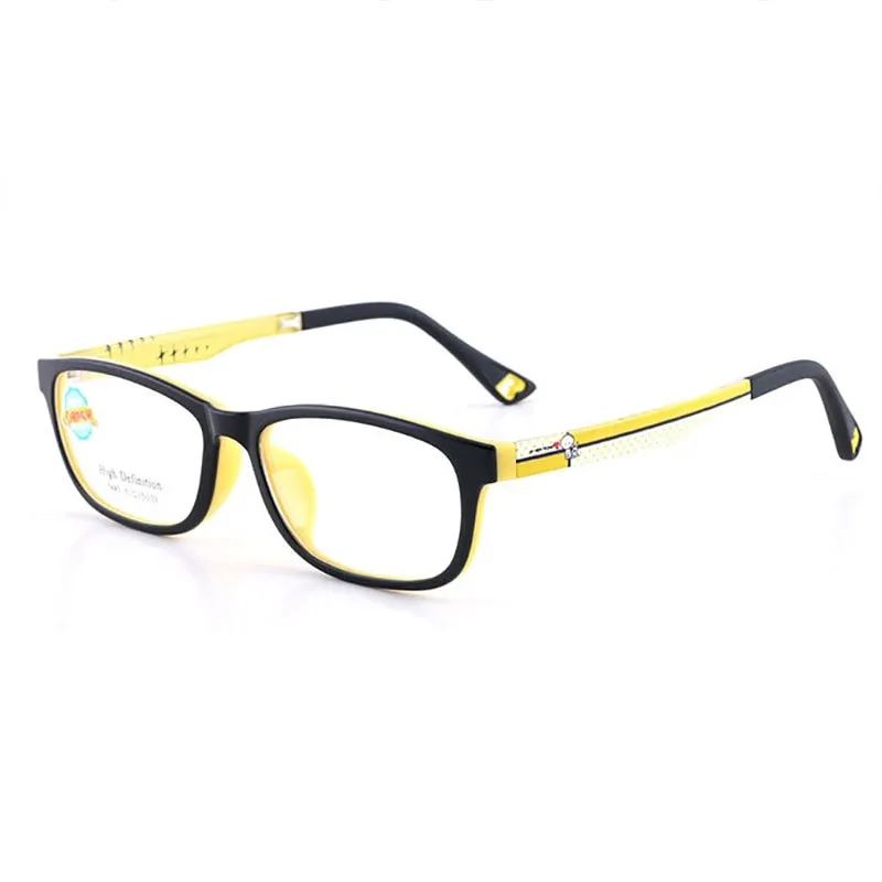 Reven Jate Unisex Children's Full Rim Square Tr 90 Silicone Eyeglasses 5683