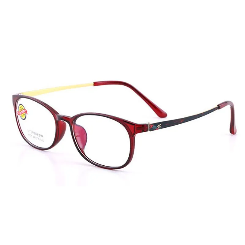 Reven Jate Unisex Children's Full Rim Square Tr 90 Silicone Eyeglasses 8505