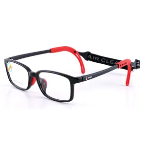 Reven Jate Unisex Children's Full Rim Square Tr 90 Silicone Eyeglasses 8537