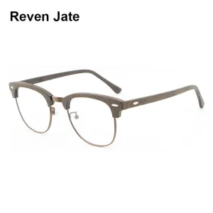 Reven Jate Unisex Full Rim Oval Acetate Eyeglasses Hb027