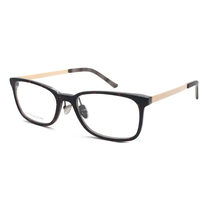 Reven Jate Unisex Full Rim Square Acetate Eyeglasses 6519