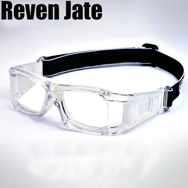 Reven Jate Unisex Full Rim Square Acetate Tr 90 Resin Sport Goggle Wrap Around Eyeglasses 881